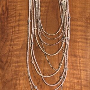 Silpada Gold and Silver Multi-Layered Necklace